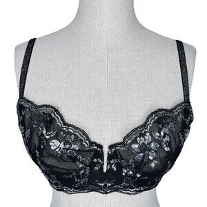 Victoria’s Secret Dream Angels Push-Up Bra sz 32DD * VS Lace Without Padding